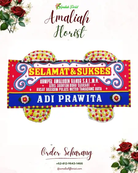 Papan Bunga Ucapan Selamat Cikutamahi